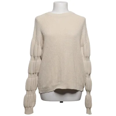Pull-over (Beige) de Pieces Acrylique, Coton