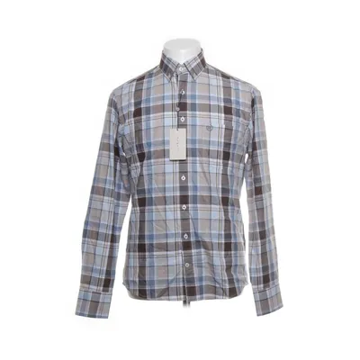 Buttondown-skjorta (Blå, Brun, Flerfärgad) från Bugatti Bomull