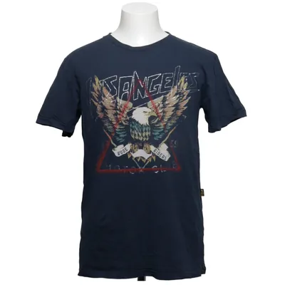 T-shirt (Blauw, Meerkleurig) van Rude Riders Katoen