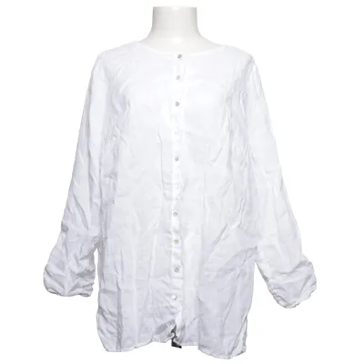Bluse (Hvid) fra Tahari Linned