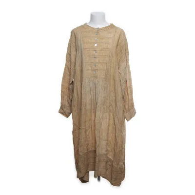Kjole (Beige) fra McVerdi Elastan, Linned, Viscose