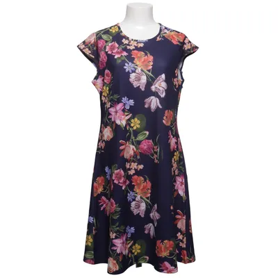 Dress (Blue, Multicolored) from Wonderful Elastane, Polyester