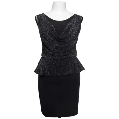 Dress (Black, Silver) from V London