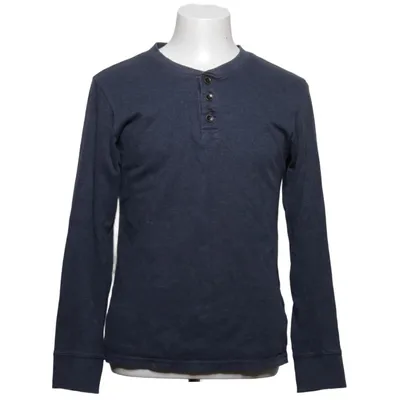 T-shirt manches longues (Bleu) de Denim by Hampton Republic 27 Coton