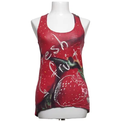 Tanktop (Rood, Meerkleurig) van Desigual