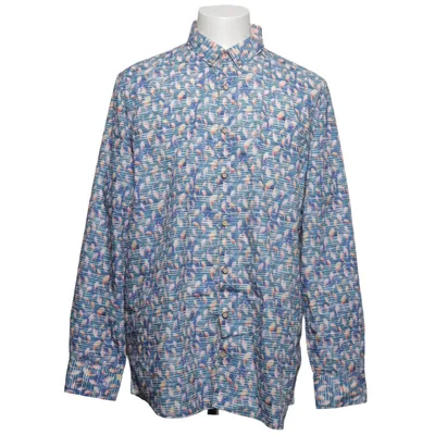 Overhemd (Blauw, Meerkleurig) van Colours & Sons Katoen