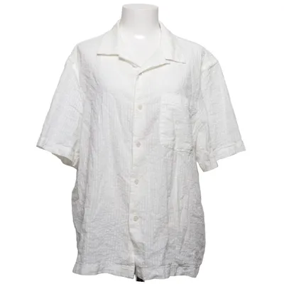 Chemise à manches courtes (Blanc) de Loom Coton