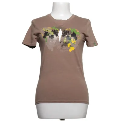 T-shirt (Brown, Multicolored) from Skunkfunk Cotton, Polyester