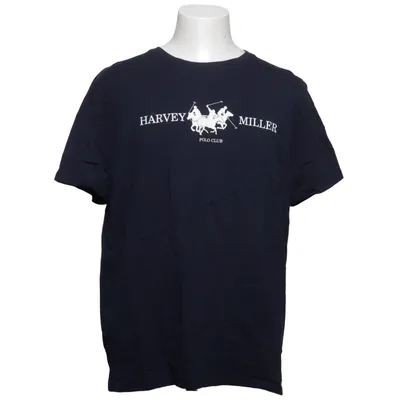 T-shirt (Blue) from Harvey Miller Cotton