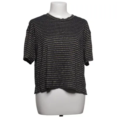 T-shirt (Bleu, Or) de Summum Élasthane, Polyamide, Polyester, Viscose