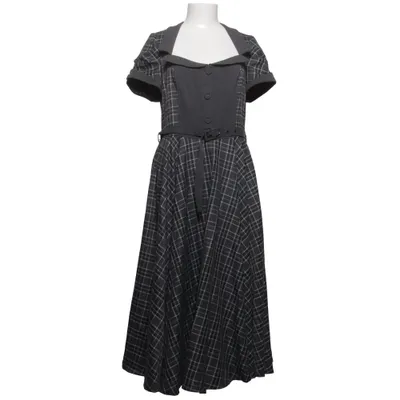 Robe (Gris, Blanc) de Voodoo Vixen Élasthane, Polyester, Viscose