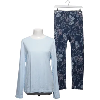 Pyjamas (Blå, Vit) från Mey Bomull