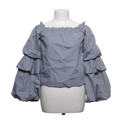 Bluse (Blå) fra NA-KD Bomuld, Polyester