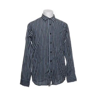 Skjorte (Blå, Sort) fra Ben Sherman Bomuld