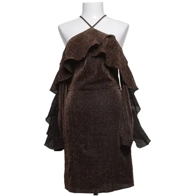 Kjole (Brun, Sort) fra Adoore Polyester