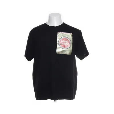 T-shirt (Black, Multicolored) from Limitato Cotton