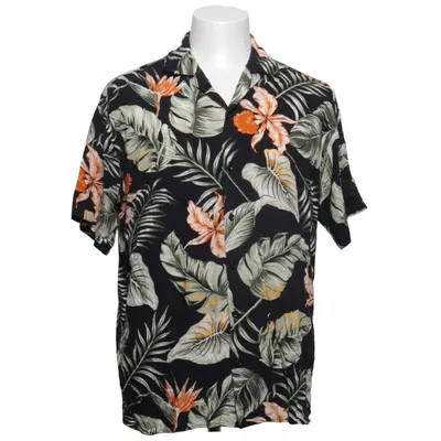 Short sleeve shirt (Black, Multicolored) from Premium by Jack & Jones Viscose