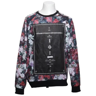 Sweatshirt (S16-507 HANDED SW BLACK) van Deeluxe Katoen, Polyester