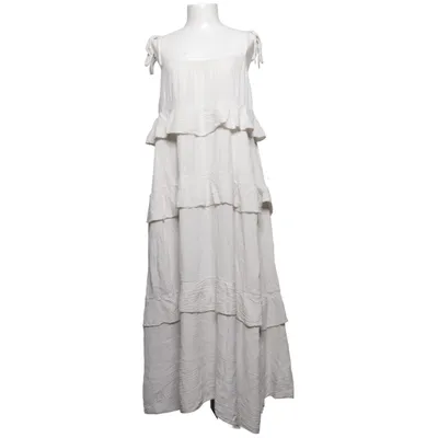 Maxi jurk (Beige) van Made in italy Katoen