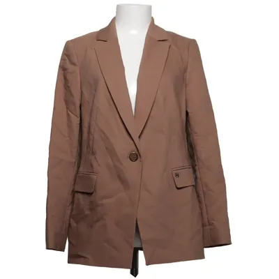 Kavaj (Brun) från Comma Bomull, Elastan, Polyester