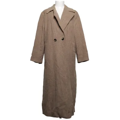 Frakke (Brun) fra El Corte Inglés Alpacauld, Viscose