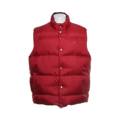 Dunväst (Svart, Röd) från GANT Bomull, Dun, Fjädrar, Nylon, Polyester