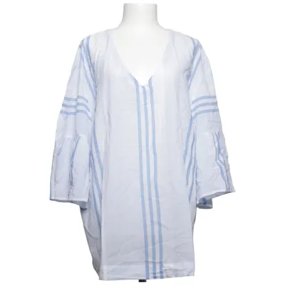Blouse (Blue, White) from BPC Selection Cotton