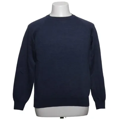 Pull-over (Bleu) de Sartorial Leisure by Oscar Jacobson Laine de mouton