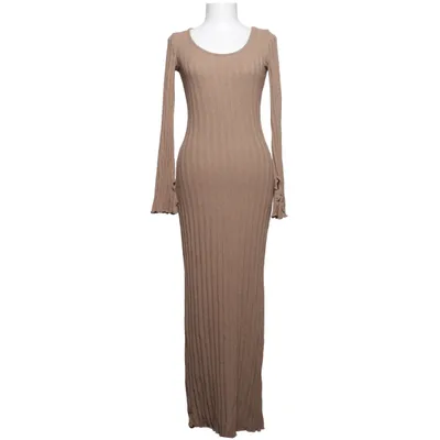 Långklänning (Beige) från NLY Bomull, Elastan, Polyester