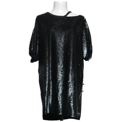 Dress (Black, Blue) from Native Rose Acrylic, Elastane, Polyester