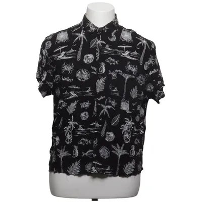 Chemise à manches courtes (Noir, Blanc) de Vailent