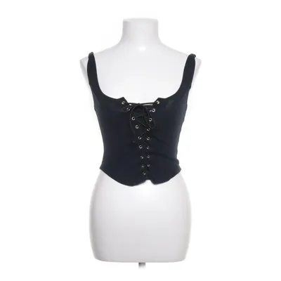 Crop top (Svart) från Urban Outfitters Bomull, Elastan