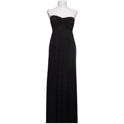 Robe longue (Noir) de E7 Paris Élasthane, Viscose