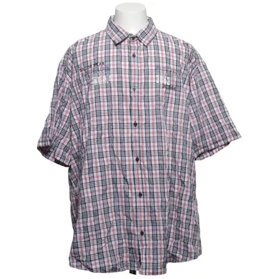Chemise à manches courtes (Blanc, Bleu, Rouge) de Tony Brown Coton