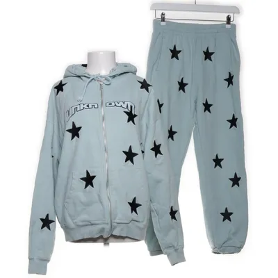 Mjukisset (Blå, Svart) från Urban Revivo Bomull, Polyuretan