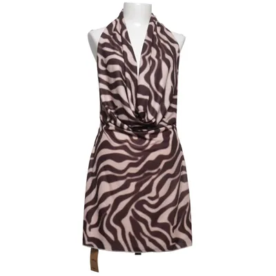 Halterneck-kjole (Pink, Flerfarvet) fra Divided by H&M Polyester, Elastan