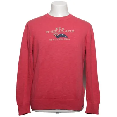 Strickpullover (Rot) von New Zealand Auckland Baumwolle