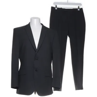 Kostym (Grå) från Batistini Ull, Elastan