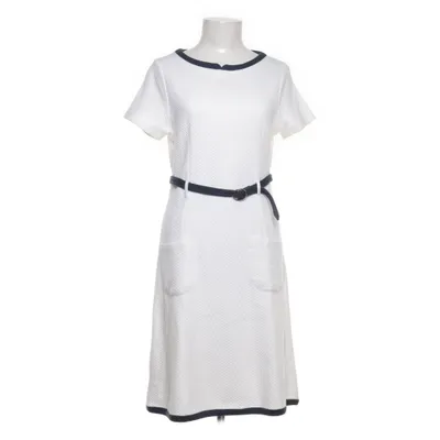 Klänning (Vit, Blå) från Jumperfabriken Bomull