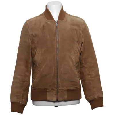 Lederjacke (Braun) von Bläck Leder, Polyester, Viskose