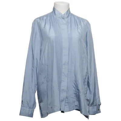 Bluse (Blå) fra Stockmann Silk Silke