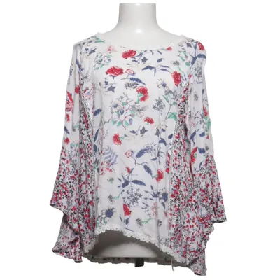 Blouse (Wit, Meerkleurig) van Solitaire Katoen