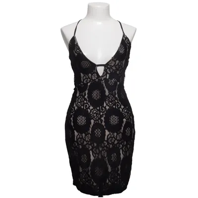 Cocktail dress (Black, Beige) from Missguided Cotton, Polyamide, Polyester