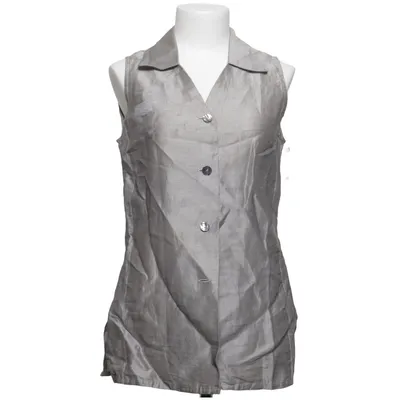 Gilet (Grijs) van El Corte Inglés Linnen, Polyamide