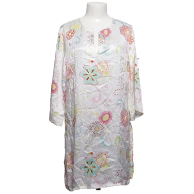 Robe de chambre (Blanc, Multicolore) de Greengate Soie
