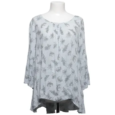Blouse (Blue, Gray) from Dotted Blue Viscose