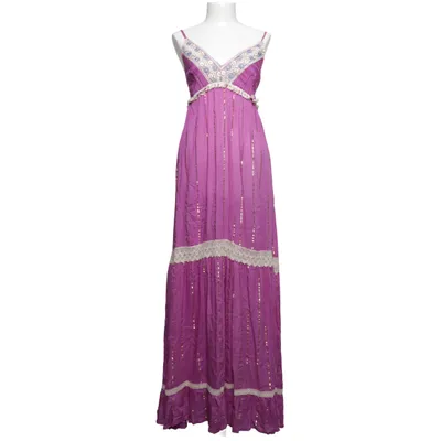 Robe longue (Violet) de Busol Viscose
