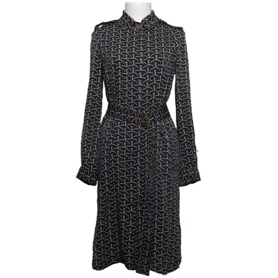 Blousejurk (Zwart, Wit) van Diane von Furstenberg Elastaan, Zijde