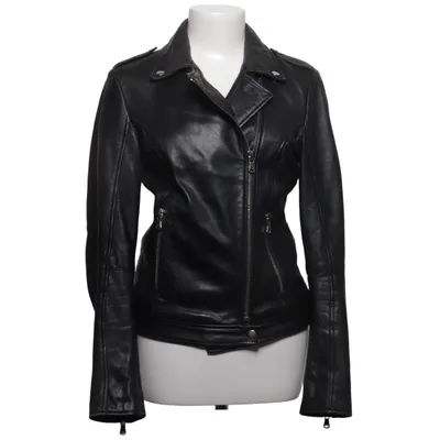 Veste de motard (Noir) de Be Edgy Cuir, Polyester