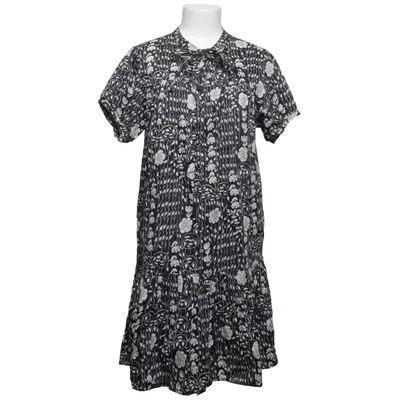 Jurk (Blauw, Wit) van Smirk Katoen